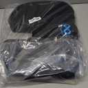 Everlasting Comfort Doctor Recommended Memory Foam Seat Cushion for Office Chairs & Car - Ergonomic Office Desk Accessories - Cushions for Tailbone Pain Relief, Sciatica (Black, Large)