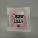 Organic Basics Women's Naked Ribbed Thong Underwear (Pink, L)