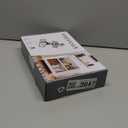 Cabinet Hinges - 24 Pack for 1/2 inch Overlay Cabinet, Face Frame Concealed 105Deg Self Closing Hinges, Stainless Soft Close Cabinet Door Hinges with Mounting Screws and Repair Plate