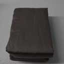 Ashton Sheets Premium 1000-Thread-Count Egyptian Feel 100% Cotton - Breathable Dark Grey King Fitted BEDSHEET, Easy Snug Fit, 18" Deep Pocket, Soft Smooth Sateen Weave, Extra Long Staple Cotton