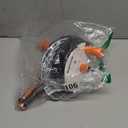 Drain Auger, Clog Remover with Drill Adapter, 25 Feet Flexible Plumbing Snake Use Manually or Powered for Kitchen,Bathrom and Shower Sink, Comes with Gloves,(Orange)