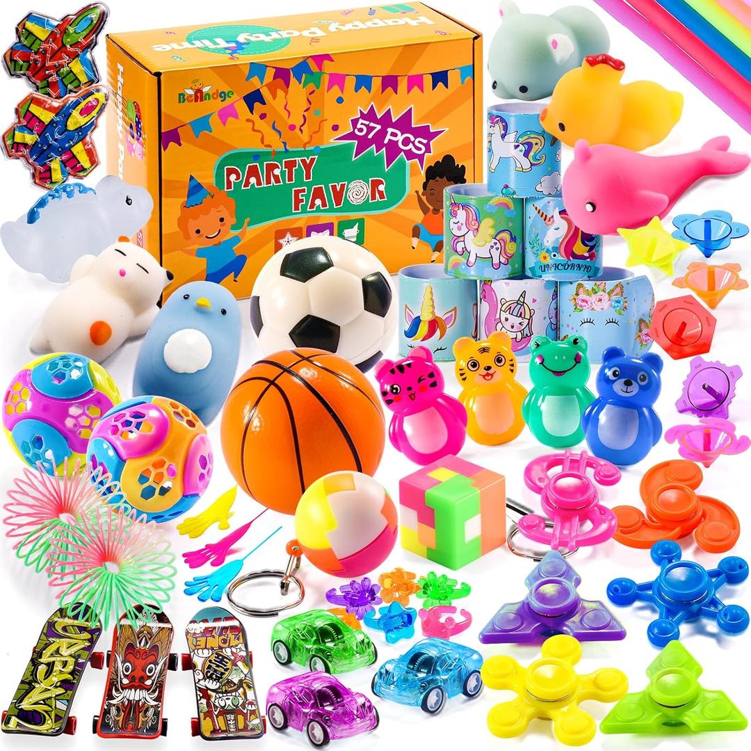 Claw Machine Prizes Toys Refill for Kids, Mini Small Toy Bulk Party Favors Birthday Goodie Bags Stuffers, Pinata Filler Classroom Treasure Chest Prize for Boys Girls Age 3 4 5 6 7 8 10 Year Old