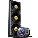 LX800PRO Liquid CPU Cooler – 360mm Radiator, Magnetic Connection, LCD Display, High-Performance ARGB PWM Fans for Intel LGA1851/1700 and AMD AM5/AM4