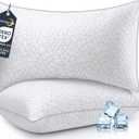 COZSINOOR Bed Pillows Queen Size - Breathable Premium Down Alternative Pillows Set of 2 for Side, Back, and Stomach Sleepers Cooling Hotel Quality Fluffy Soft Microfiber Fill Skin-Friendly