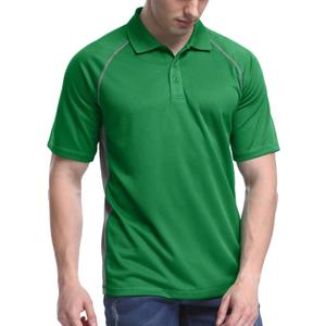 TIHEEN Mens Polo Shirts Short Sleeve,Big and Tall Polo Shirts for Men (L)