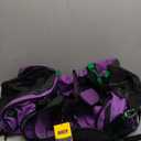 MIER Large Duffel Backpack Sports Gym Bag with Shoe Compartment, Heavy Duty and Water Resistant, Purple, 60L