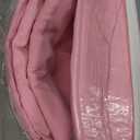 Yogeneg Full Size Comforter Set 7 Piece Bed in a Bag,Grid Pinch Pleat Pink Bedding Set,Striped Textured Soft Microfiber Comforter with Sheet Set,All Season Complete Bed Set(Pink,Full)