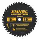 10-Inch Table Saw Blade,10-Inch Framing Saw Blade Table Blade for Cutting Hardwoods,Softwoods,Veneered Plywood,and Other Woods Fine Finishing Saw Blades,40 ATB,5/8-Inch ARBO Arbor