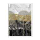 Fxojyvo 17x24 Picture Frame for Photo Poster Horizontally/Vertically