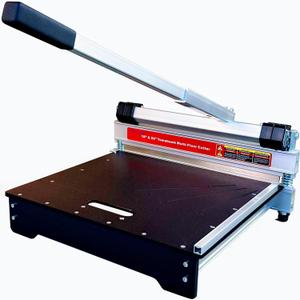 20" Pro Max laminater & Rigid core Vinyl Floor Cutter, Cuts up to 20" Wide and 11/16" (17mm) Thick; How About The Demo? Full cuts Engineered Hardwood; LVP/T, SPC, RVP, VCT, WPC, PVC; Super Powerful!