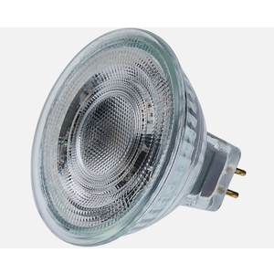 Satco Lighting S12360 5.5 Watt Dimmable MR16 GU5.3 LED Bulb- 500 - Clear, 6 Pieces
