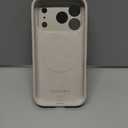 Magnetic for iPhone 17 Pro Case, Compatible with MagSafe, [Full Camera Protection][Screen Protector] Silicone Shockproof Protective Phone Case for iPhone 17 Pro 6.3", Stone