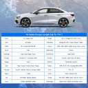 GUNHYI Coupe Car Cover Waterproof All Weather for Automobiles, Outdoor Full Car Cover Snowproof Windproof, Universal Fit Audi TT, BMW Z4 etc. (Fit Sedan Length up to 174 inch, Silver)
