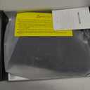 Abs Stimulator, Portable EMS Abdominal Muscle Toner for Home and Office Fitness, Strength Training - Black