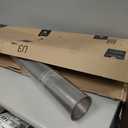 NECAUX Custom Multi-Size 1.5mm Thick Frosted PVC Table Cover Protector - 36 x 72 Inch Table Pads for 6 Foot Dining Room Table Rectangular Vinyl Non-Slip Desk Pad for Coffee Table/Writing Desk