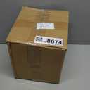 Glooglitter 24 Lighted Metal Christmas Tree Spiral Black Christmas Rotating Iron Stand Assemble Detachable and 98 Light Multiple Modes Nativity Jesus' Birthday Theme for Home Church Mall Decor