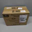 M MCIRCO 4-Piece Glass Casserole Baking Dish, Set of 2 Casseroles With Glass Lids, 1.9 Qt and 3 Qt