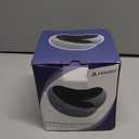 Travel Neck Pillows for Airplanes - 360 Ergonomic Memory Foam Travel Pillow - Relief Neck Pain with Breathable Support for Long Flights, Car, Train & Office Use - Adults & Kids (Light Gray)