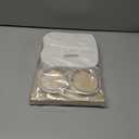 50 Piece Church Handheld Fan DIY Set, Includes Wooden Wavy Handles Craft Sticks, Blank Cardstock Paper (Not Printer-Compatible), Double-Sided Tape, Ideal for Crafting, Painting, Hand Decorati