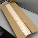 LazBlinds No Tools No Drill Cordless Bamboo Roman Shades, Privacy Room Darkening Window Treatment, Roll Up Bamboo Blinds for Window 31'' W x 64'' H, DP-Natural