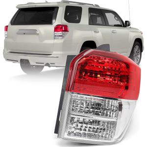 Huray Right Tail Light for Toyota 4Runner 2010 2011 2012 2013 [81551-35360] OE Tail Lamp Brake Light Replacement Passenger Side