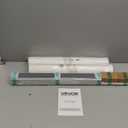 VEVOR Panel Track Blinds, Extendable Track from 45.8 in to 86 in W, Trimmable Panel Curtains Up to 96 in H, Adjustable Vertical Panel Blinds for Sliding Doors, Patio Doors, Room Divider, Window, White