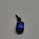 Verbatim Wired Optical USB-C Mini Mouse  Plug & Play Corded Small Travel Mouse  Blue 70746