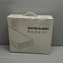 24"x29" Heating Weighted Lap Pad 7lbs Flannel Electric Heated Lap Blanket 2/4/8 Hour Auto Off Fast Heating 10 Settings Over Heat Protection for Adult Pain Relief Relaxation Sleeping (Gray)