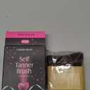 Keshima Self Tanner Brush, Large Tanning Brush for Face and Body, Kabuki Tan Applicator for Smooth and Even Coverage