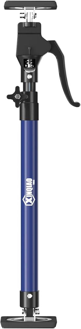 XINQIAO Cabinet Jacks for Installing Cabinets, Heavy Duty Third Hand Tools Adjustable Support Pole from 23.6 in to 45.3 in, 1 PC (Blue)