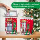 3 x WISHMADE 2025 Christmas Advent Calendar Gift Box, Vending Design, Easy Assemble, Best Holiday Gift for Boys GirlsRed