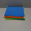 ViVin 25 Pack Letter Size Hanging File Folders with 25 Per Box, 1/5-Cut Adjustable Tabs, Hanging Folders Designed for Office Bulky Files, Filing Cabinets(Assorted) (No expansion)