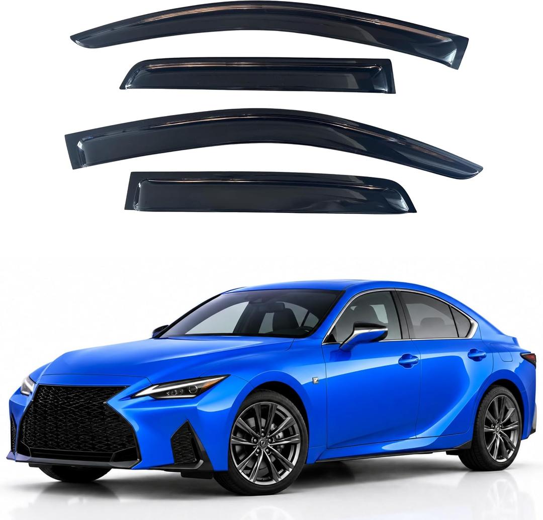Window Visors Rain Guards for 2021-2025 Lexus IS300 IS350 IS500