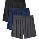 DAVID ARCHY Micro Modal Underwear Soft Mens Boxer Shorts Loose Breathable Boxers for Men Pack, Size XL