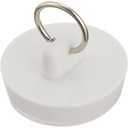 Waxman 7512400T Basin Stopper, White
