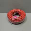 VEVOR Air Hose, 1/2" x 50FT Hybrid Air Compressor Hose, 300 PSI Kink-Resistant Pneumatic Hoses with 1/2-inch Solid MNPT Bras Fittings, Three-Layer Construction, All-Weather Flexibility