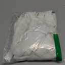 jinchan Tie Top Linen Kitchen Curtains Over Sink 24 Inch Length Tier Curtains Farmhouse Rustic Small Cafe Curtain for Bedroom Living Room Bathroom Half Window Light Filtering Privacy 2 Panels White