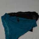 Smart & Sexy Women's Mesh & Lace Cheeky Brief Panties, 2 Pack, 9 Size