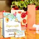 2 x Winnie Baby Shower Decorations-Baby Shower Games-Baby Shwoer Party Decor-Diaper Raffle Baby Shower Table Sign Centerpieces-Baby Shower Games Pooh Birthday Supplies Party Decorations