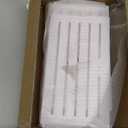 3-Tier Wall Bathroom Storage Cabinet, Medicine Cabinet Organizer with Door for Living Room Kitchen Entryway Small Space