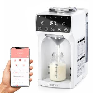 Horigen Smart Baby Formula Maker - Advanced WiFi Bottle Maker Formula Dispenser Machine with Automatic Mix & Clean, Instant Warm Water, Fast Milk Make with Accurate Dispensing & Temperature Control