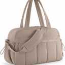 Sports Bag Gym Bag Multiple Compartments Large Capacity Brown