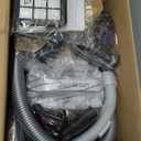 Aspiron Canister Vacuum, Upgraded 1600W Bagless Canister Vacuum Cleaner, Auto Cord Rewind, H13 HEPA Filter, 3.7Qt Large Capacity, 5 Tools for Hard Floors, Carpet, Pet, Upholstery, Tiles, Lilac