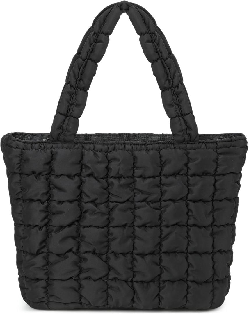 CAMTOP Lunch Box for Women Girls Insulated Cute Lunch Tote Bag Lunchbox Cooler Bag for Work Travel Picnic (Black)