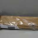 LazBlinds No Drill Bamboo Roman Shades, 33" W x 64" H, Star-Brown