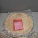 Hanobe Wedding Cake Stand Gold: 14 Inch Round Arch Cupcake Display Stands with Wood Base for Party Decorative Metal Hoop Centerpiece Decor for Birthday Baby Shower