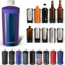 Universal Buddy XL Can Cooler by Frost Buddy - Fits 12-ounce, 16-ounce, 20-ounce, and 24-ounce Cans and Bottles - Keep Your Drinks Refreshingly Chilled for over 12 hours (Nebula Glitter)