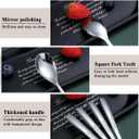 Kyraton Teaspoons Set of 24, Stainless Steel Coffee Spoon, Spresso Spoons for Home, Restaurant, Hotel, Parties, Dishwasher Safe