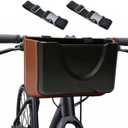 Foldable Bike Basket Detachable - Universal Fit for Bicycles, Scooters, Wheelchairs | Lightweight Storage for Commute, Keys, Wallets
