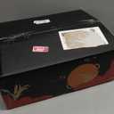 WANGYUANJI 11-Inch Carbon Steel Frying Pan with Beech Wooden Handle & Glass Lid - Physical Non-Stick, Non-Coating Skillet for Induction, Sauting, Frying, Stir-Frying (Black)